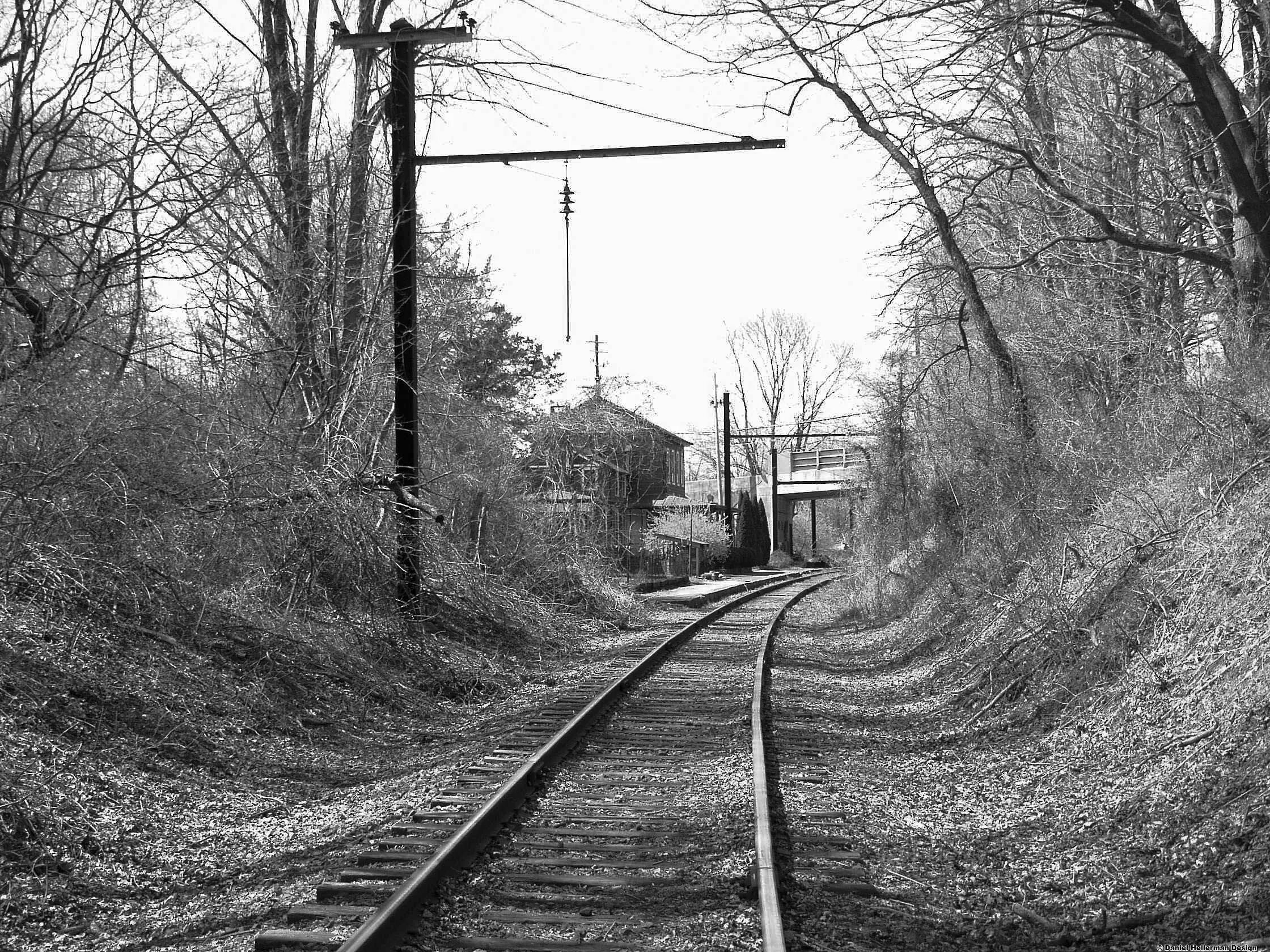 Railroad Bump. Konrad Kucz - 2008 - Railroad Paths. Clearing the old Railway from the ground. Railroad Crossing pictures to Print. Old tracks