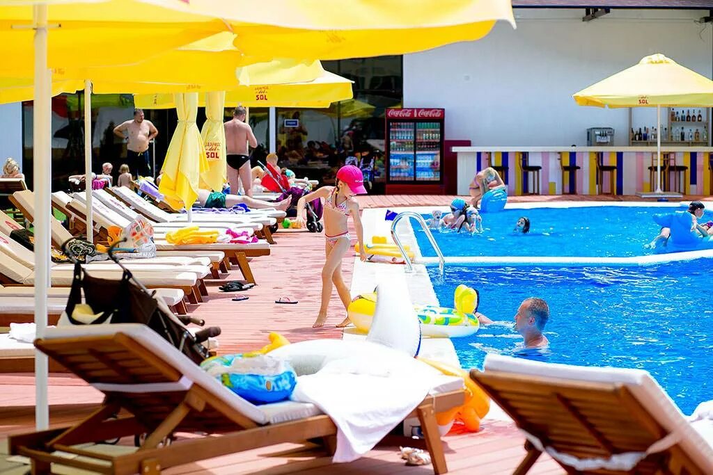 Анапа витязево отель все включено. Дача del sol ultra all inclusive 4*. del sol ultra all inclusive in miracleon отель 4*. дача дель соль в витязево. отель дача del sol анапа.