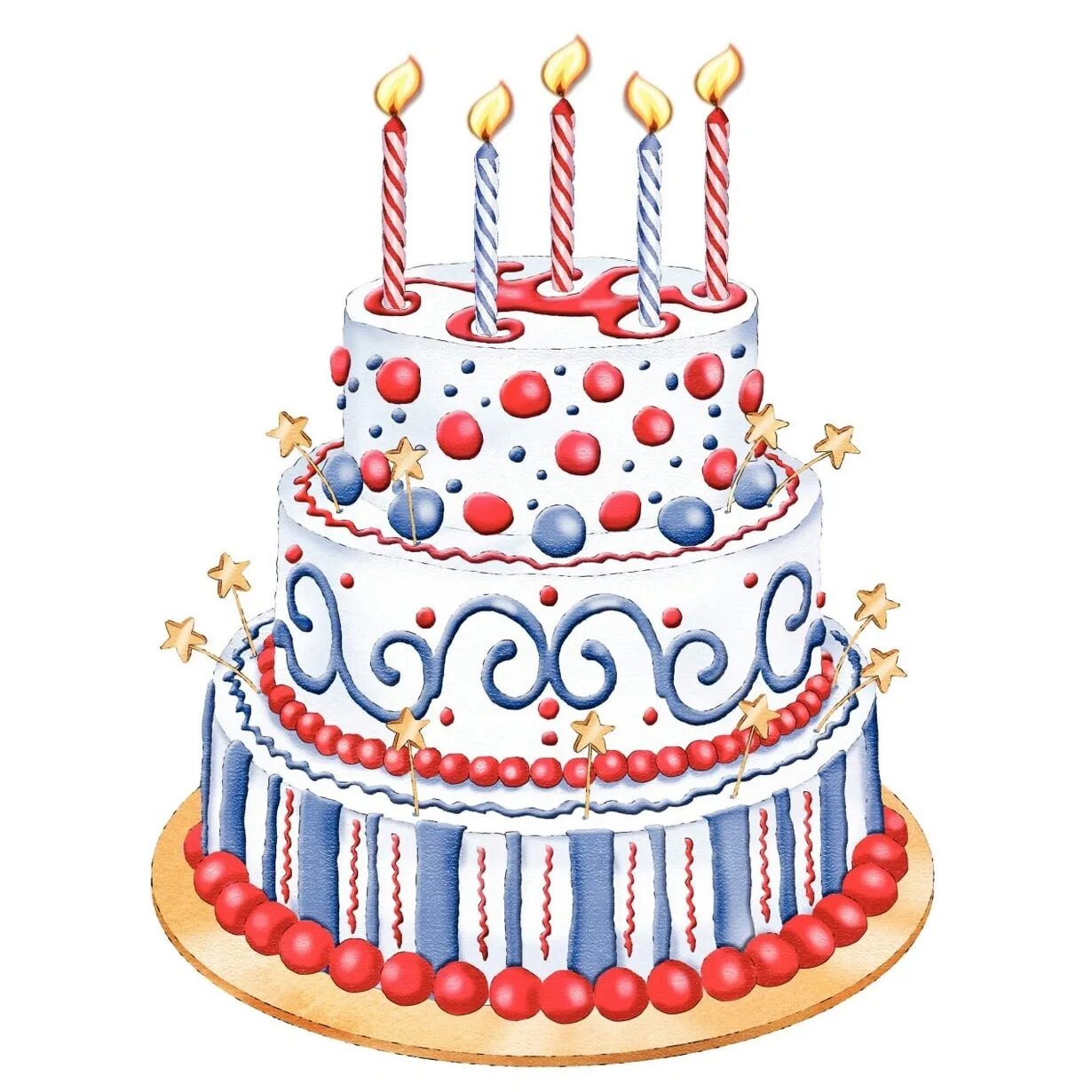 Картинки тортов 5 лет