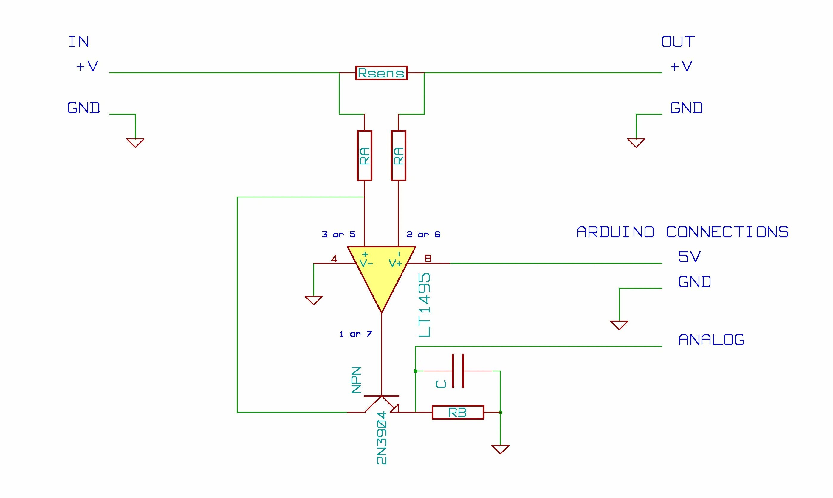 Current connection. Токовый шунт 32a. Шунт для ардуино. Схема шунт ардуино. Max4372 схема включения.