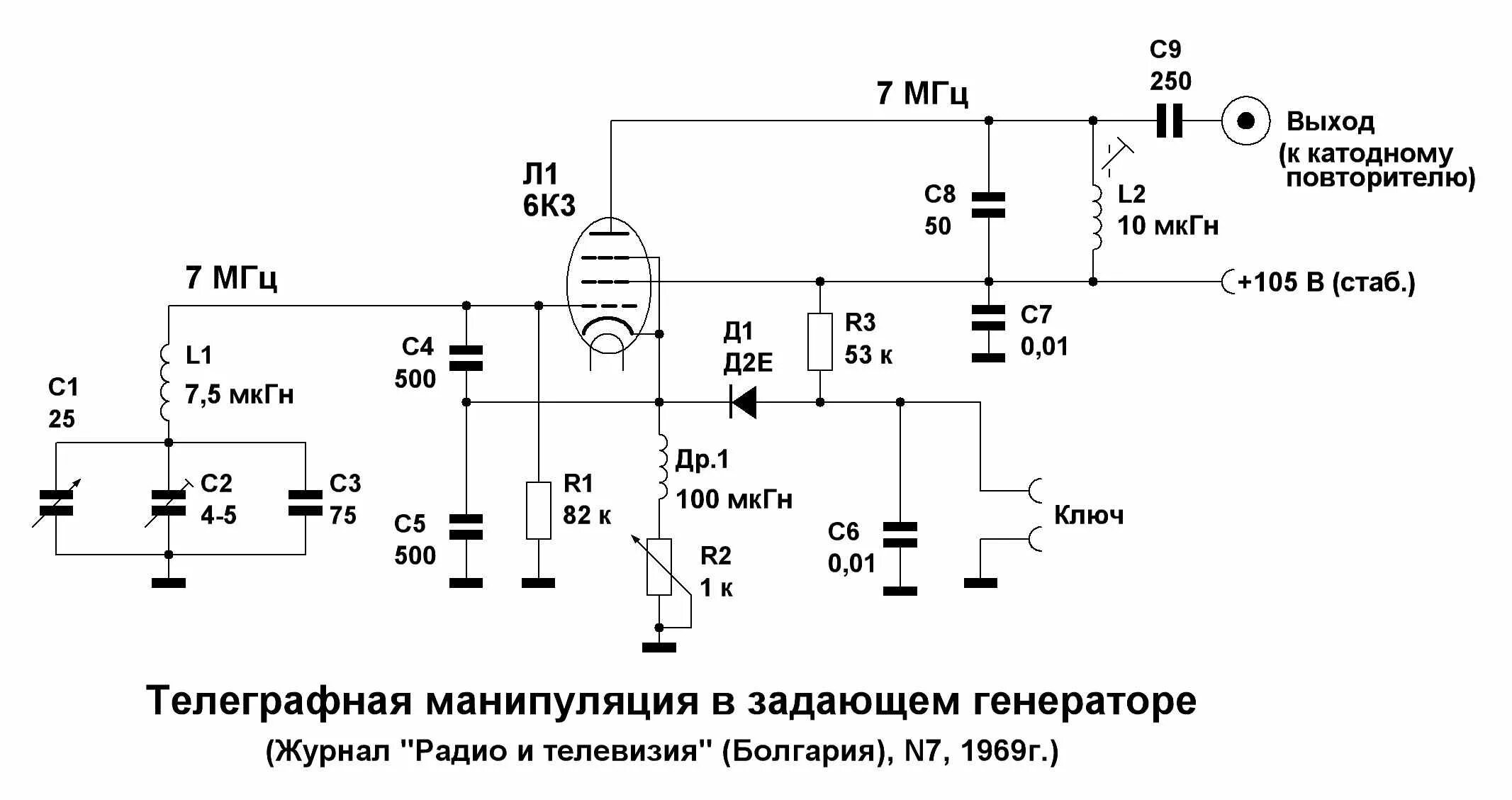 Лампа задающий генератор схемы Контент ДОЗОР Страница 5 Форум по радиоэлектронике