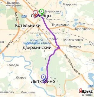 Выхино красково