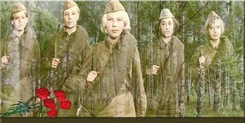 А зори здесь алые песня