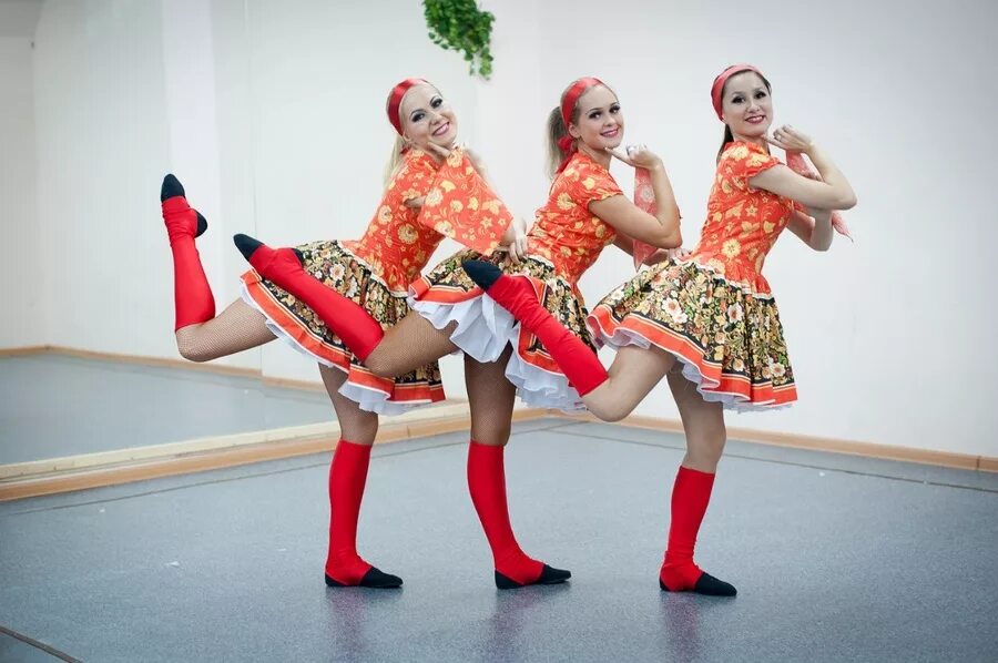 Современную танцевальную русскую