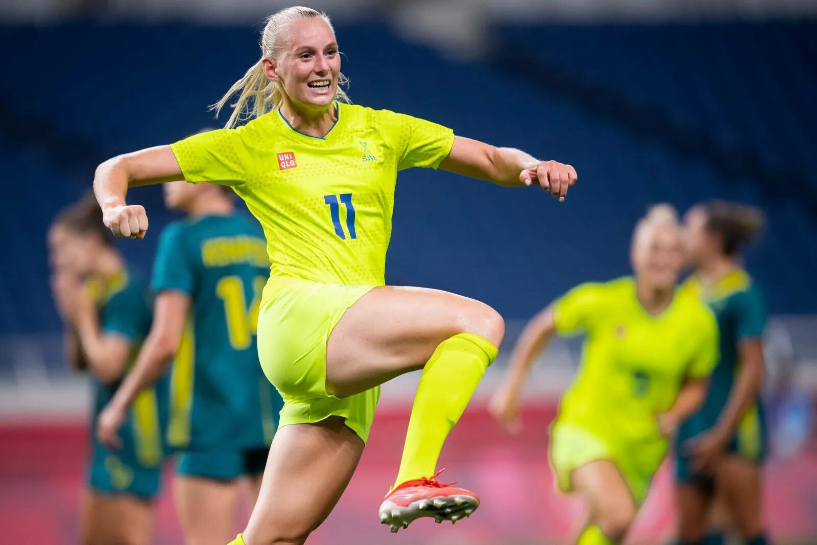 Сколько побед одержала сборная швеции. Женская сборная Швеции по футболу 2023. Сборная Швеции по футболу 2023. Женская сборная Австралии. Футболистка сборной Австралии.