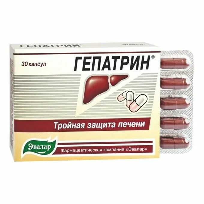 Гепатрин 30 капсул. Эвалар, Гепатрин, капсулы, \"тройная защита печени\" 30 шт. Эвалар для печени Гепатрин. Гепатрин 60 капсул.