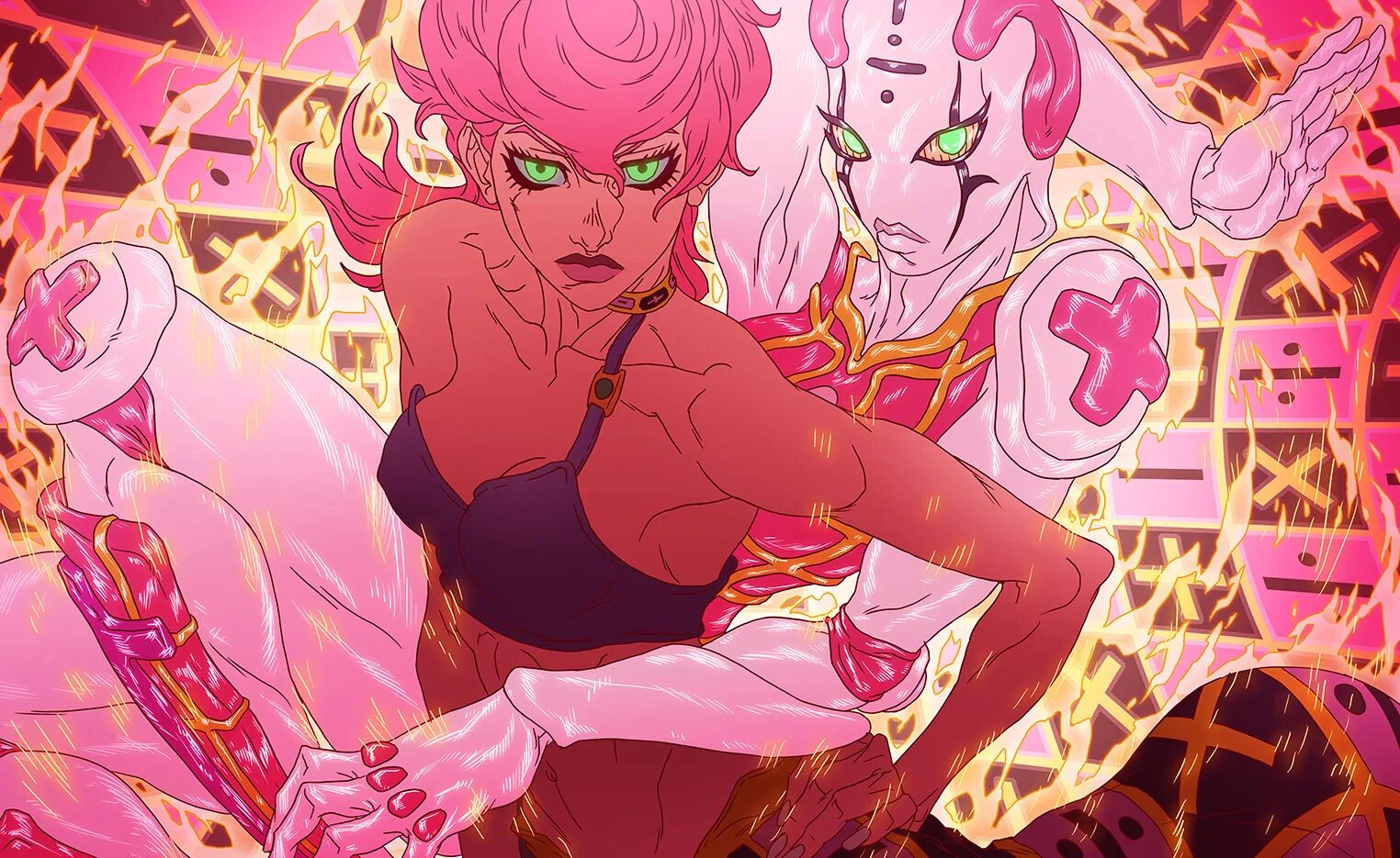 Триш 18. Trish джоджо. триш уна. триш уна джоджо. триш джоджо арт.