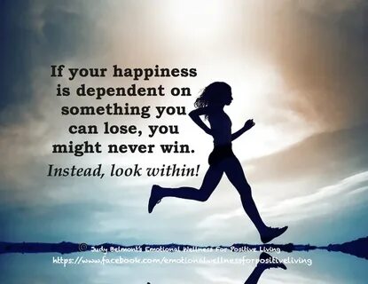 Becoming to be happy