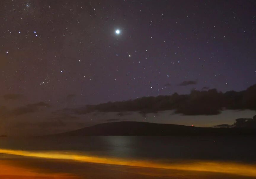 пейзаж планеты. красивые ночные пейзажи. планеты ночью на небе. планета венера невооруженным глазом. марс на небе.