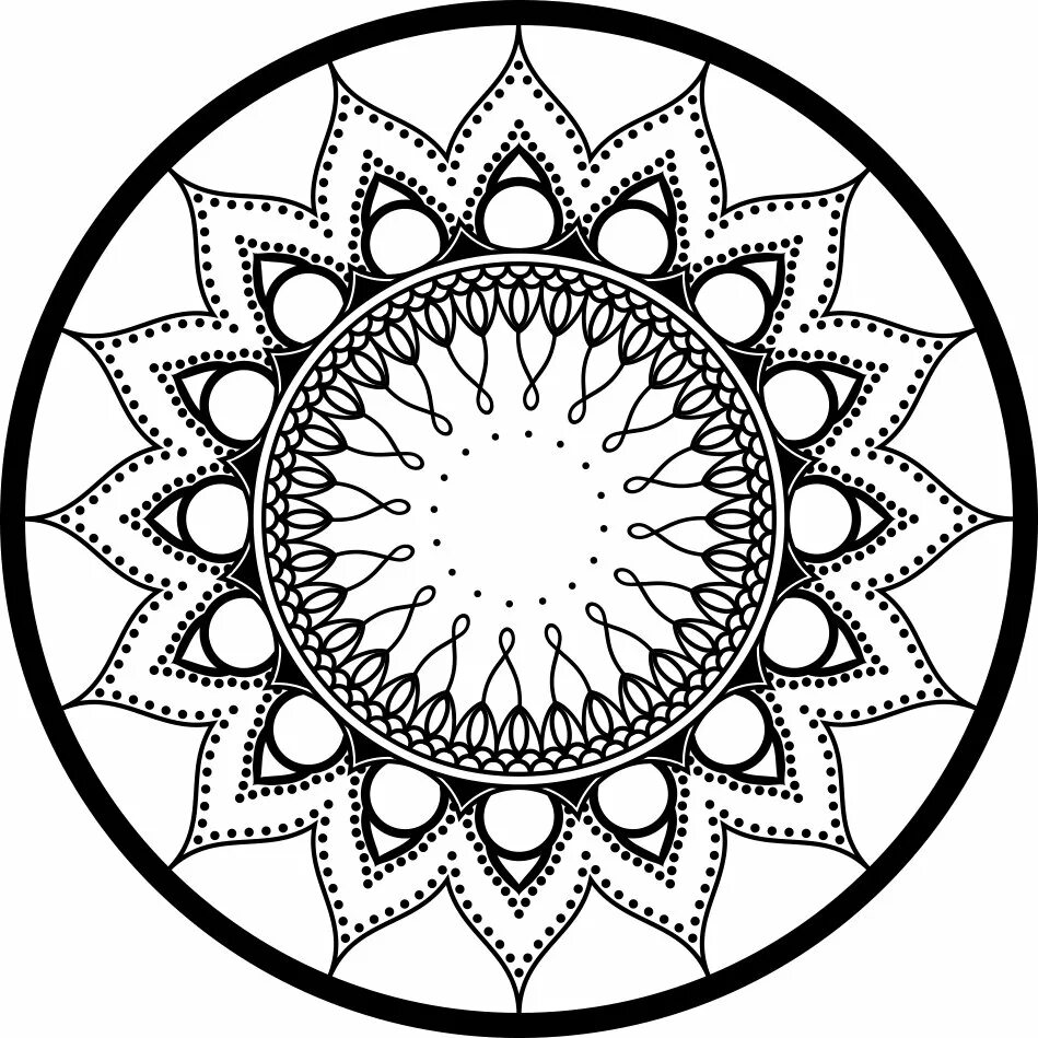 Простые мандалы для детей. Геометрический орнамент в круге. Девятиконечная мандала. Орнамент в круге. Орнамент в круге простой.