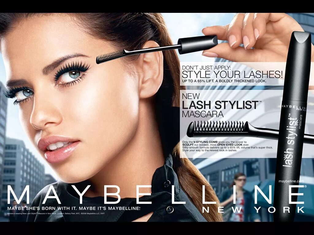 Новая тушь реклама. Тушь Maybelline Lash Stylist. Реклама мейбелин Нью Йорк.