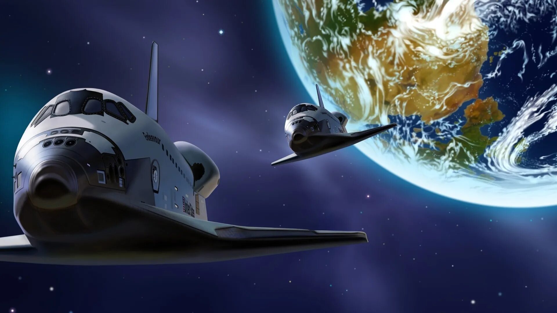 Мы летим через космос. Космический корабль. Современные космические корабли. Космическое путешествие. Космос планеты корабли.