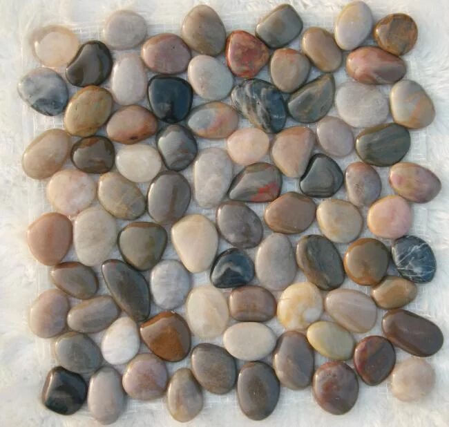 Cersanit 30x30 камушки. Мозаика Primacolore. Pebble-Mosaic-Stone-Mosaic. Плитка напольная галька. Камень напольный купить