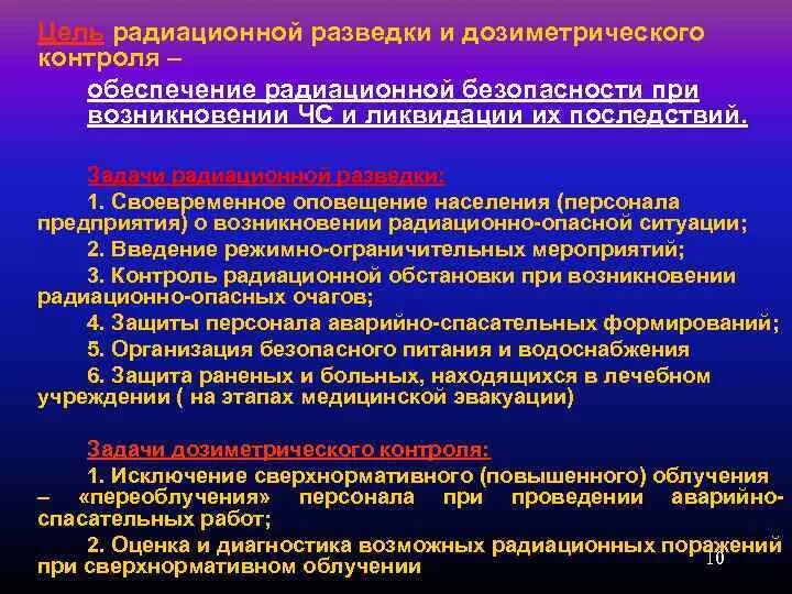 Контроль ионизирующих излучений. Контроль ионизирующих излучений