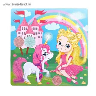 Пазлы для девочек 4 5