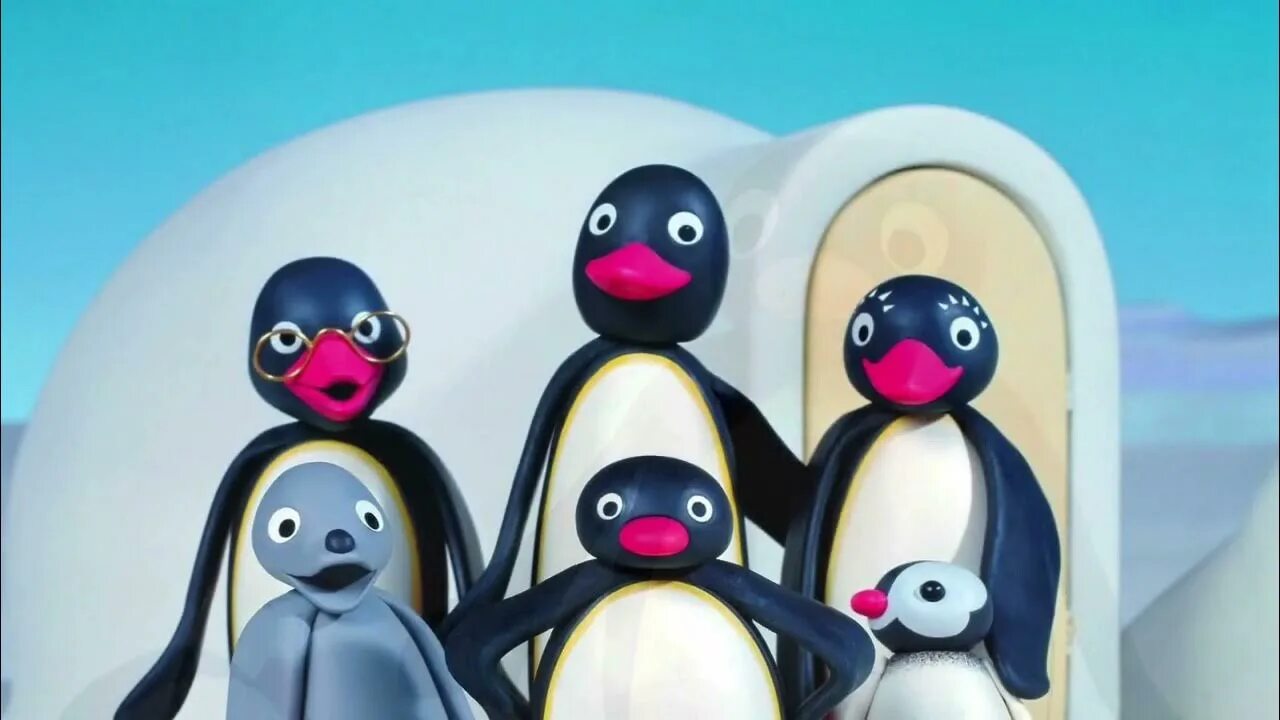 Видео пингу. Пингу шоу. Pingu Пингвин коммунист. Pingu на заставку.