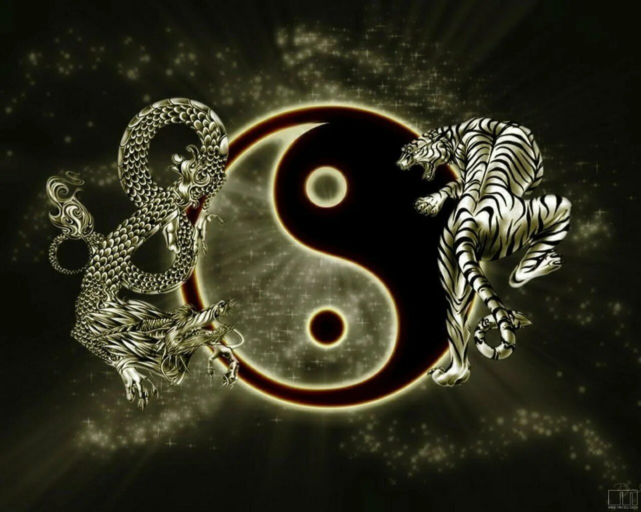 Дракон знака зодиака лев. Инь Янь фен шуй. Инь Янь тигр и дракон. Китайский дракон и тигр Инь Янь.