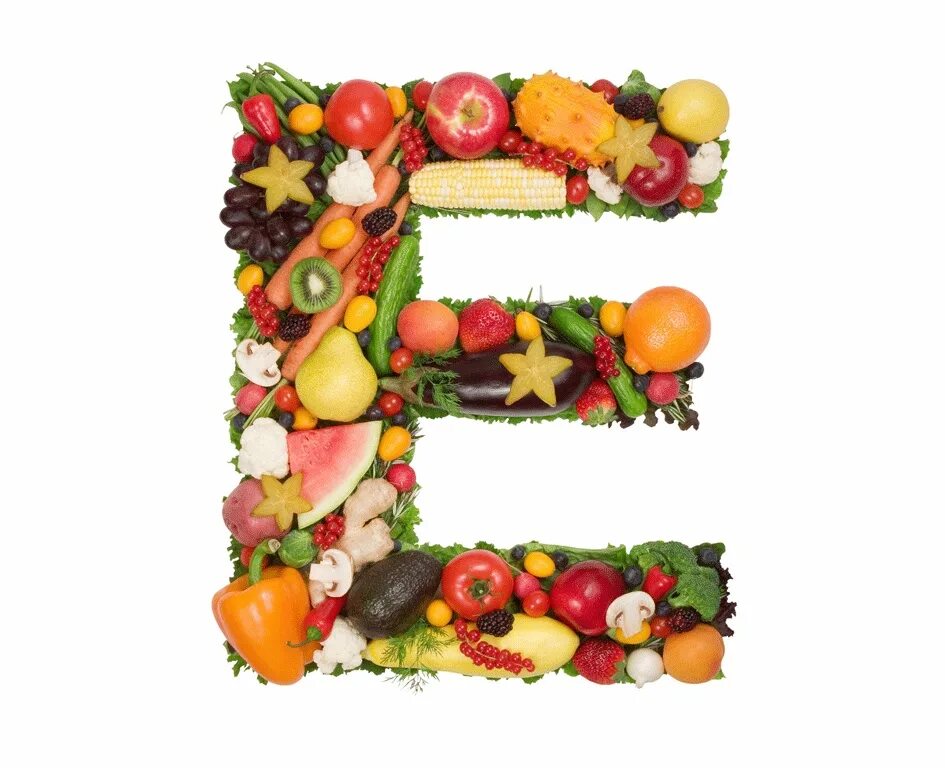 Https vitamin ru. Витамин e. Витамины а + е. Буквы из овощей и фруктов. Витамины из фруктов.