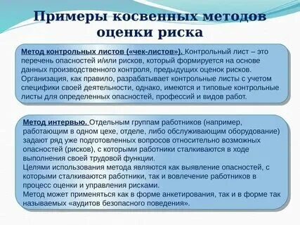 Сроки оценки профрисков