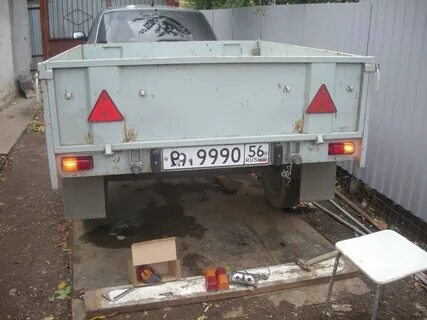 Номер прицепа легкового автомобиля