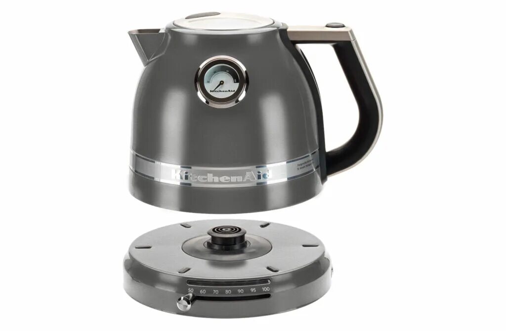 Чайник температура 100. Kitchenaid чайник. китченайд.серого цвета чайник точтер.