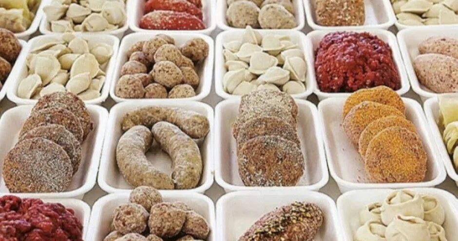 Готовые продукты пищевые полуфабрикаты