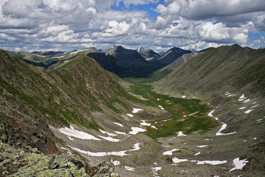 Цр на водоразделах и в долинах