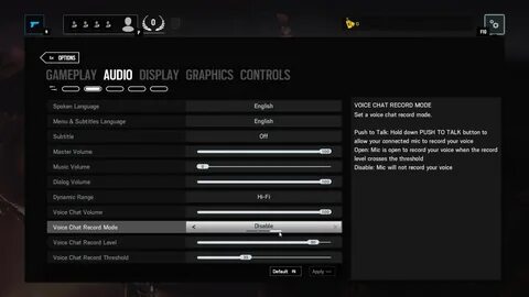 Настройка rainbow six