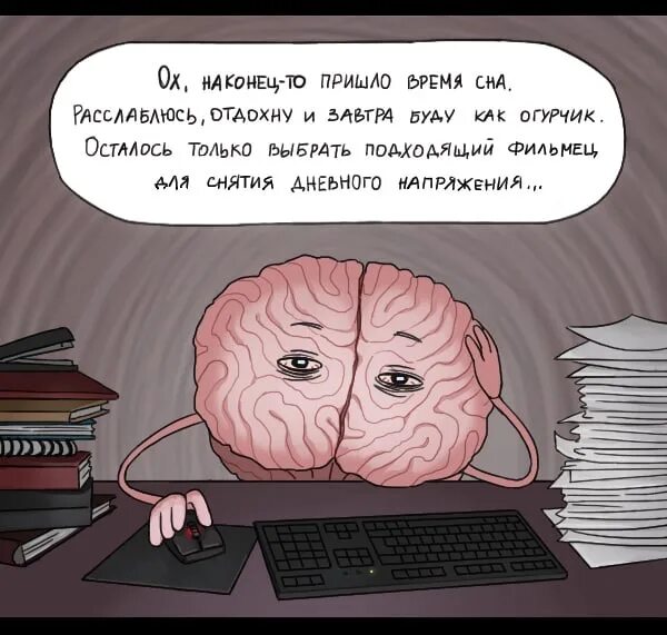 Мозг перед сном. Приколы про мозг и сон. Мозг перед сном прикол. Спать или читать