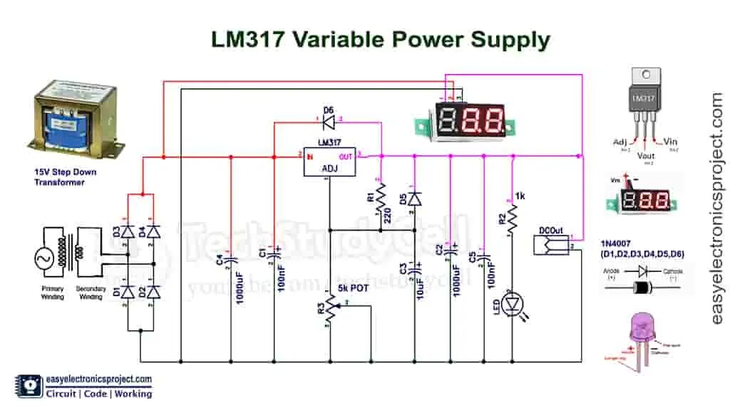 Лм 317 стабилизатор напряжения. Lm317 стабилизатор даташит. Лм 317 стабилизатор напряжения даташит. Power LM 317 lm317 Supply circuit.