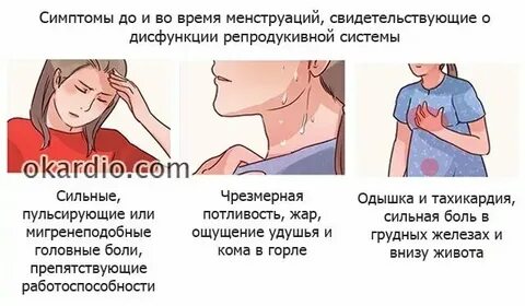 Почему были сильные месячные