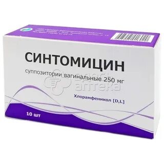 Синтомицин суппозитории инструкция
