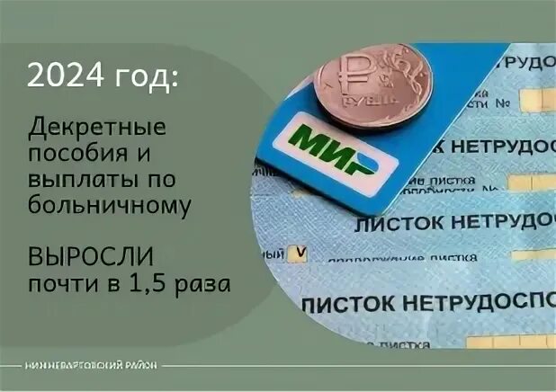 Выплаты декретных в 2024