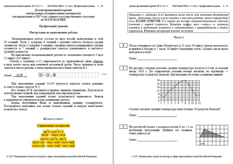 Тест егэ по математике база 2024. Справочные материалы ЕГЭ математика профиль 2022. Справочный материал ЕГЭ по профильной математике. Формулы профильная математика ЕГЭ справочный материал. Справочный материал ЕГЭ математика профиль.