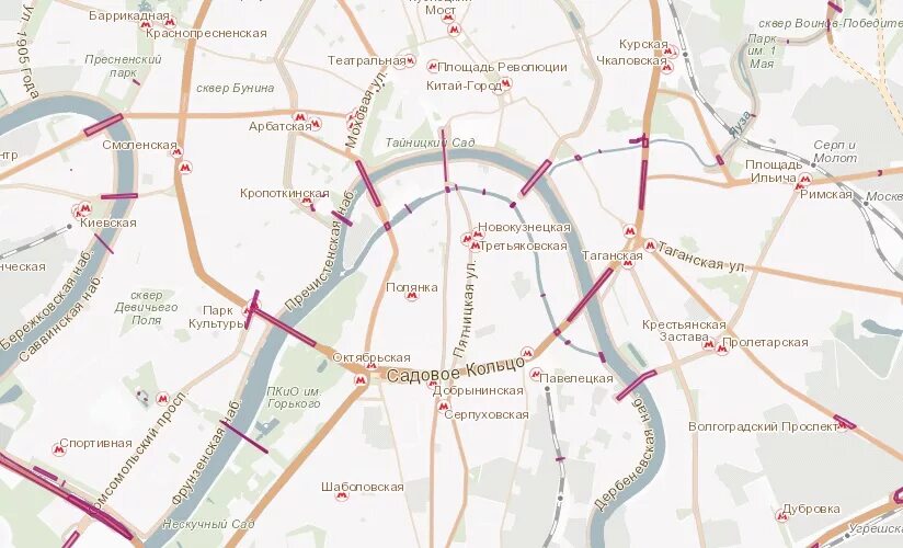 Новый пешеходный мост через Москву-реку