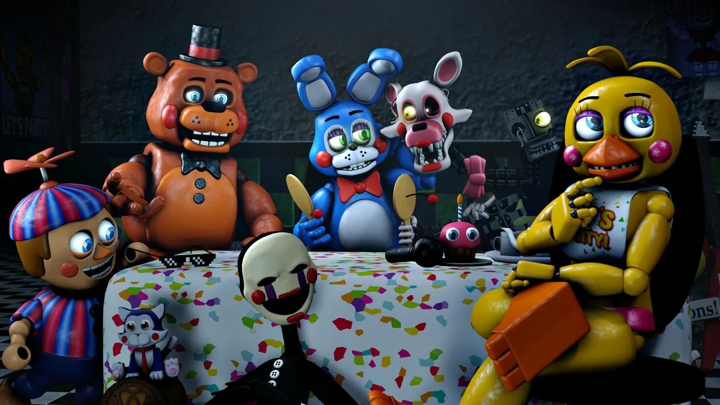 Фиве Нигхт АТ Фредди. Five Nights at Freddy's 2 Фредди. Файв Найтс Фредди. Five Nights at Freddy's АНИМАТРОНИКИ.