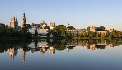 Монастырь на москве реке
