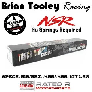 BTR NSR Truck Norris Cam Kit Brian Tooley GM LS Camshaft Pushrods 4.8L 5.3L...