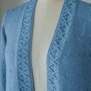 Планки для кофты спицами