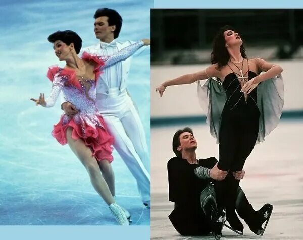 Марина климова и сергей пономаренко фото Klimova & Ponomarenko 1989 NHK Trophy Exhibition "Once Upon a Time in Americ