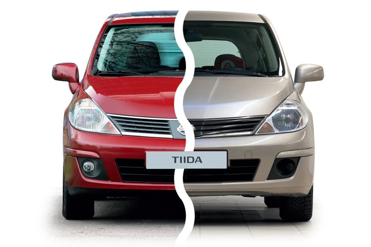 Купить б/у Nissan Tiida I Рестайлинг 1.6 AT (110 л.с.) бензин автомат в Санкт-Пе