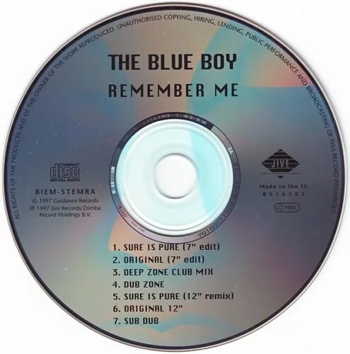 Maxi cd. CD Maxi — Europe (1996). Maxi-CD Robert Miles - one & one-cd2. Remember me Original Mix Blue boy.