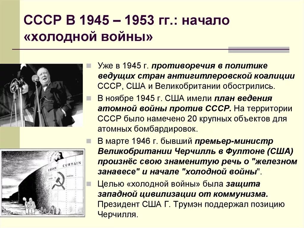 СССР В 1945-1953 гг. Внешняя политика 1945-1953. Внешняя политика СССР 1945. Влияние холодной войны на развитие ссср