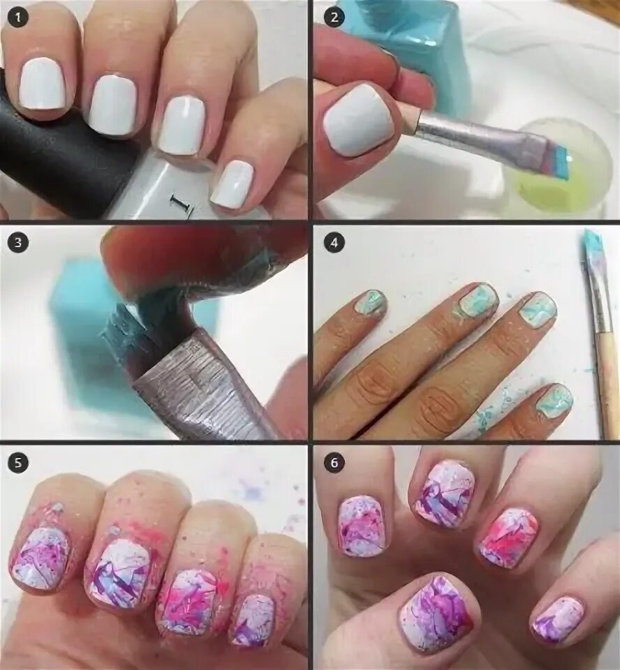 Как сделать лаком красивый маникюр 20 Simple Nail Designs for Beginners Hair & Nails! Nails, Love nails, Gradient n