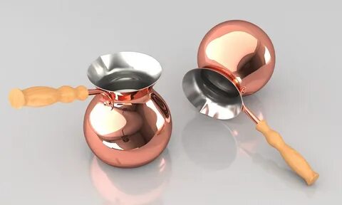 Турка медная для кофе