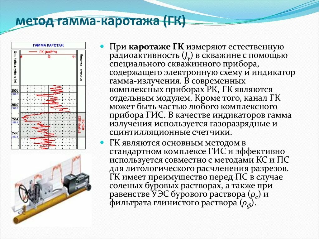Gamma работа