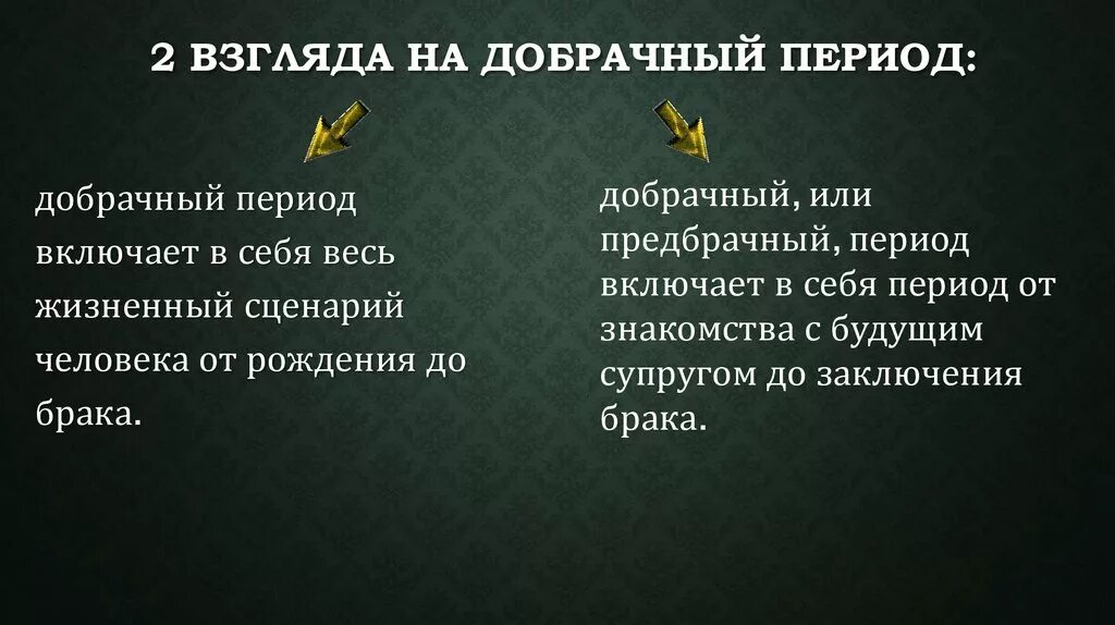 Функцией предбрачного периода является. Функцией предбрачного периода является