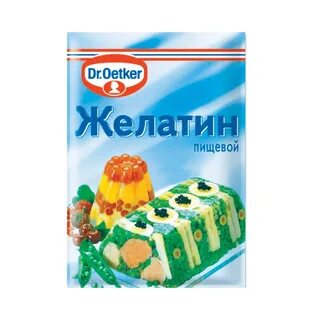 Желатин применение