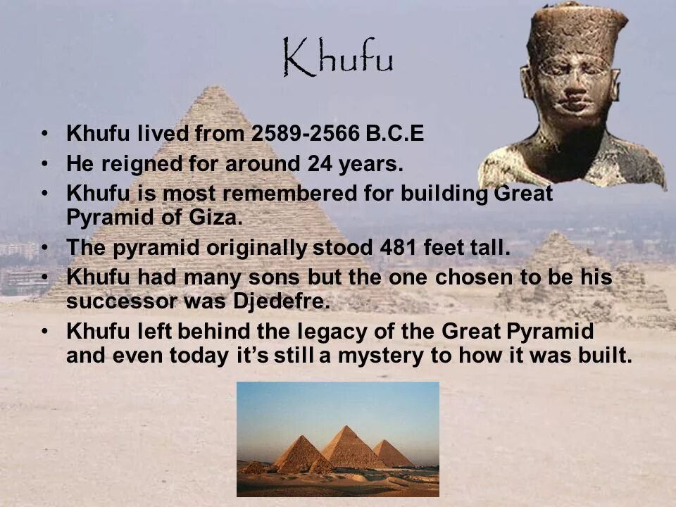 Pharaoh Khufu. Khufu шифр. Принца Хуфу. Khufu's Pyramid транскрипция.