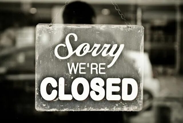 We are closed this Day. Closed until